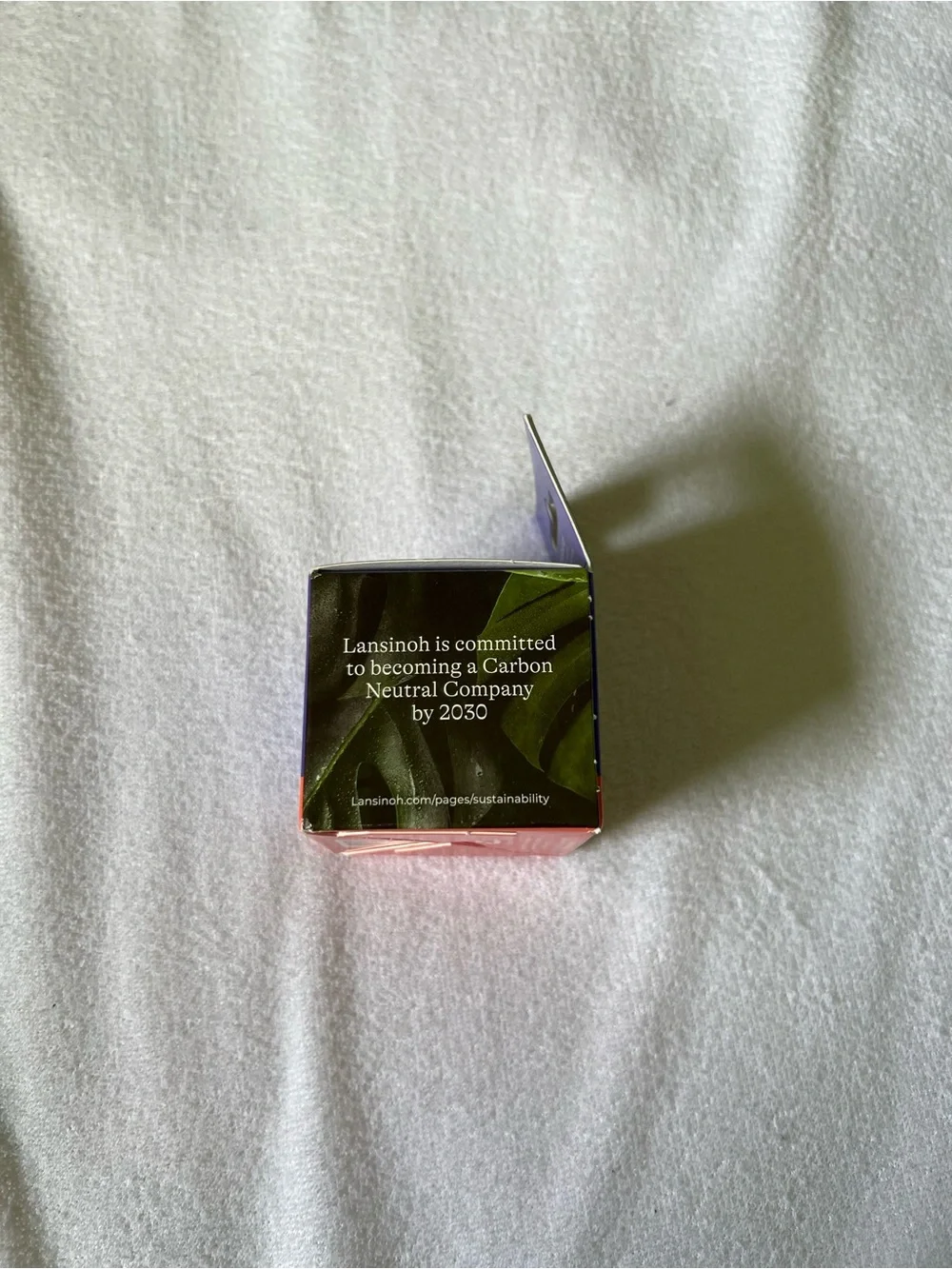 Lansinoh Organic Nipple Balm - Purple and Orange Box